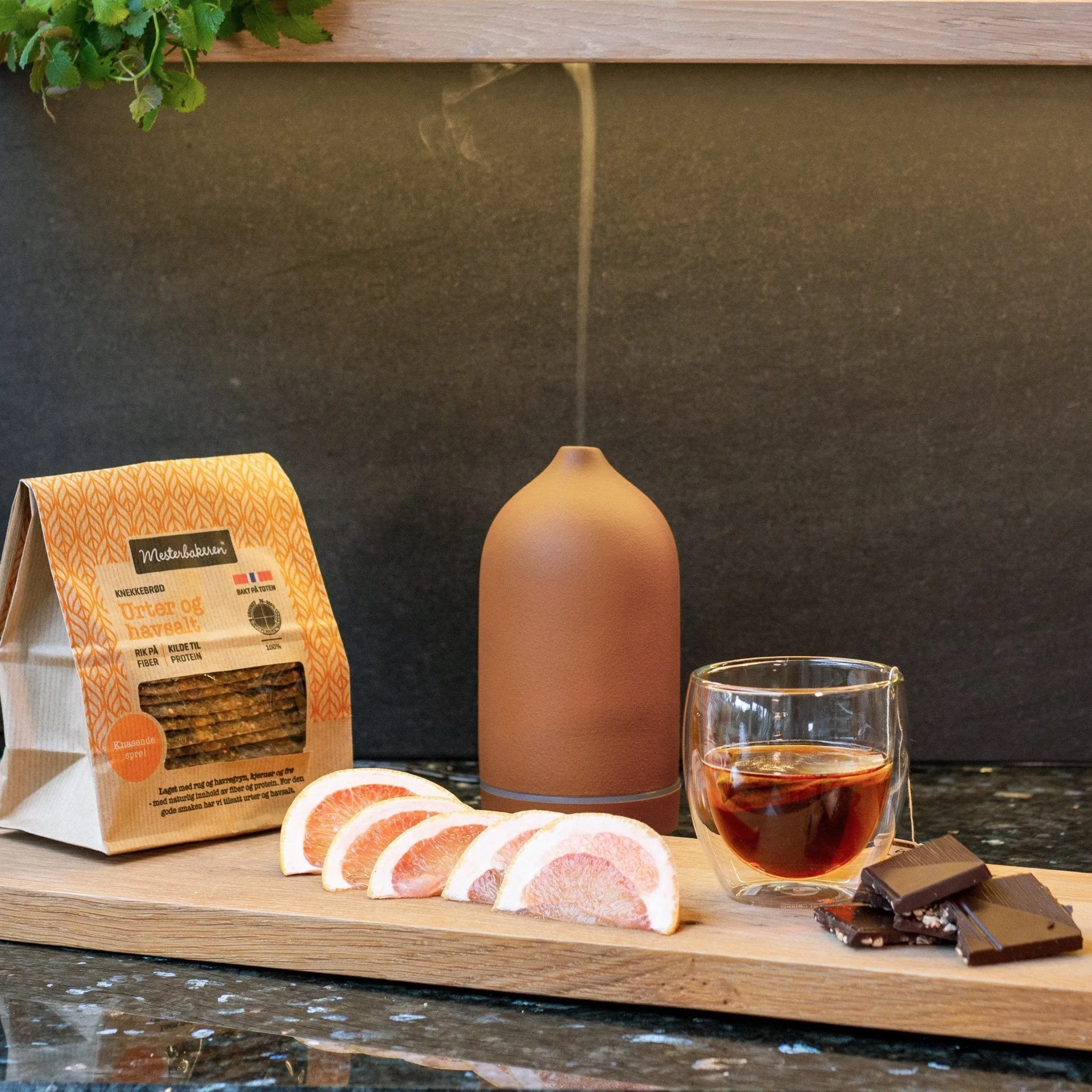 Stone diffuser 10 cl, 赤陶色 Volant