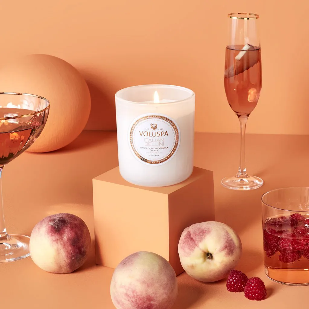 Classic Maison Blanc 香薰蜡烛60小时, 意大利贝利尼香 Voluspa