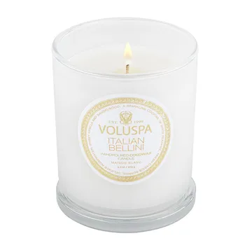 Classic Maison Blanc 香薰蜡烛60小时 - 意大利贝利尼香 - Voluspa