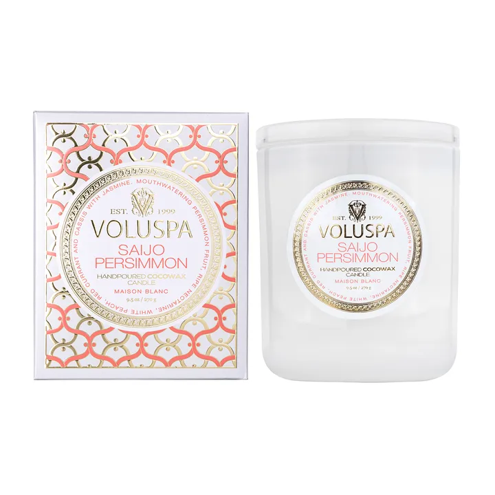 Classic Maison Blanc 香薰蜡烛60小时 - 西条柿香 - Voluspa