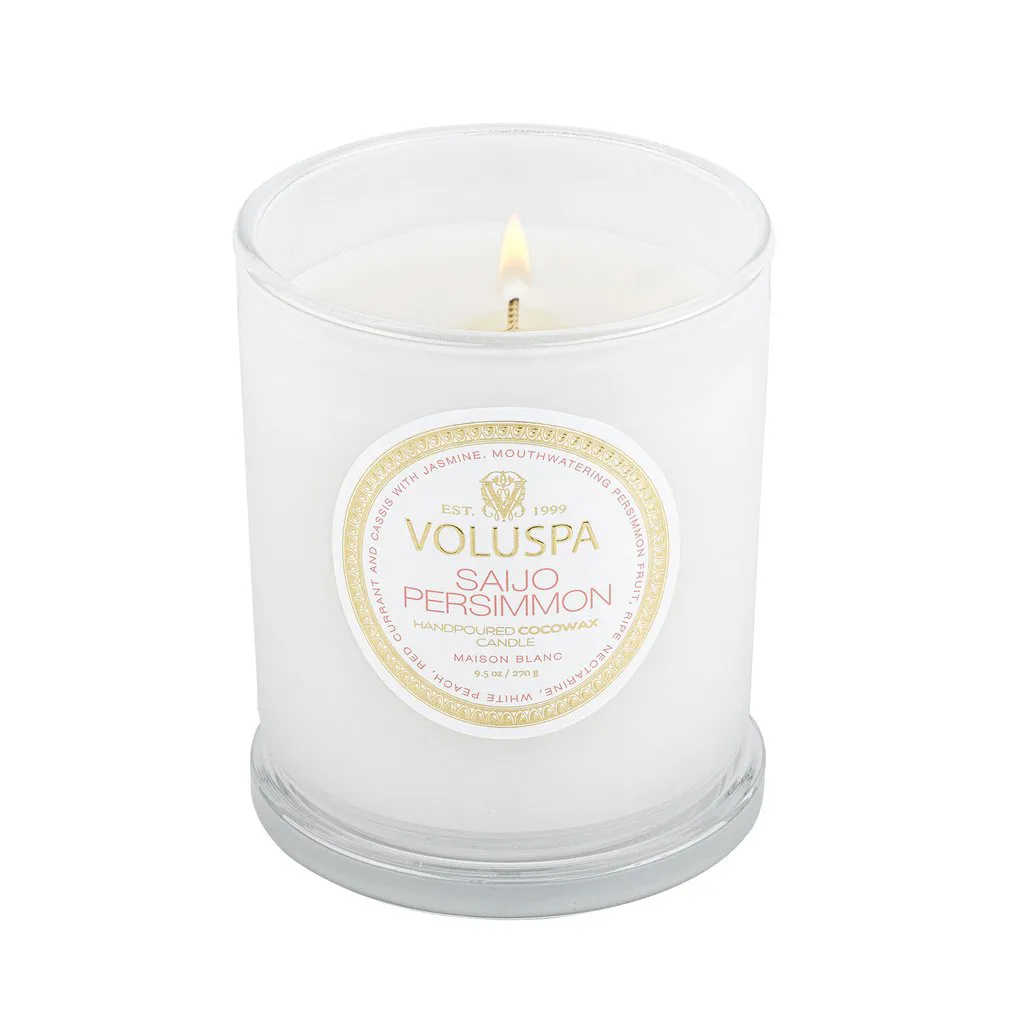 Classic Maison Blanc 香薰蜡烛60小时, 西条柿香 Voluspa