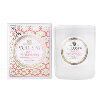 Classic Maison Blanc scented 60 hours - Saijo Persimmon - Voluspa