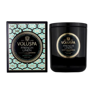 Classic Maison Noir 香薰蜡烛60小时 - French Linen - Voluspa