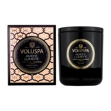 Classic Maison Noir 香薰蜡烛60小时 - 琥珀微光香 - Voluspa