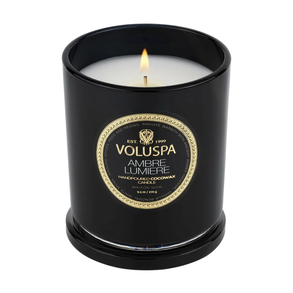 Classic Maison Noir 香薰蜡烛60小时, 琥珀微光香 Voluspa