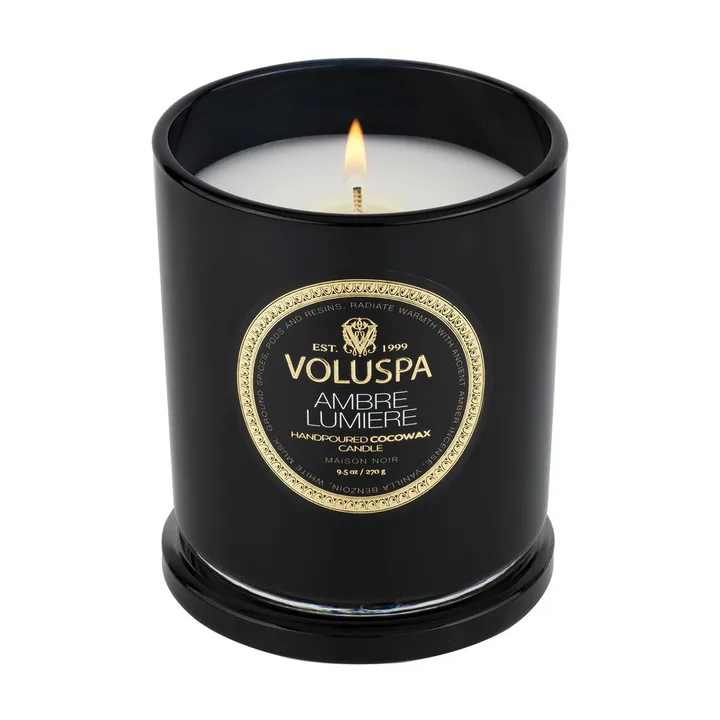 Classic Maison Noir 香薰蜡烛60小时 - 琥珀微光香 - Voluspa