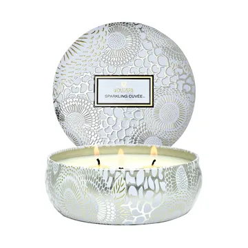 Japonica 三芯铁罐香薰蜡烛 40小时 - Sparkling Cuvée - Voluspa
