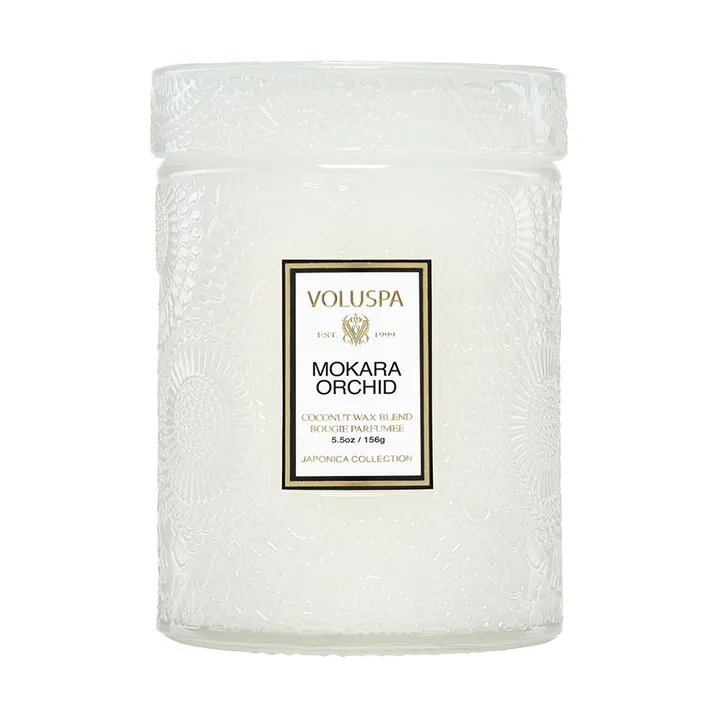 Japonica 玻璃罐香薰蜡烛 50小时 - 莫卡拉兰花色 - Voluspa