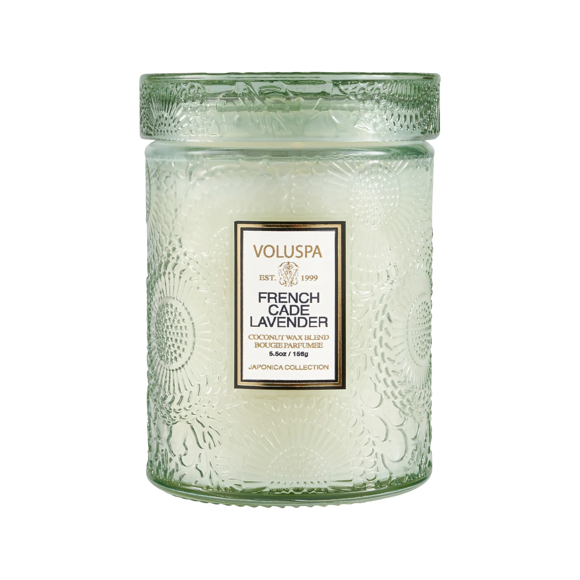 Japonica scented in 玻璃制 jar 50 hours, french cade & lavender Voluspa