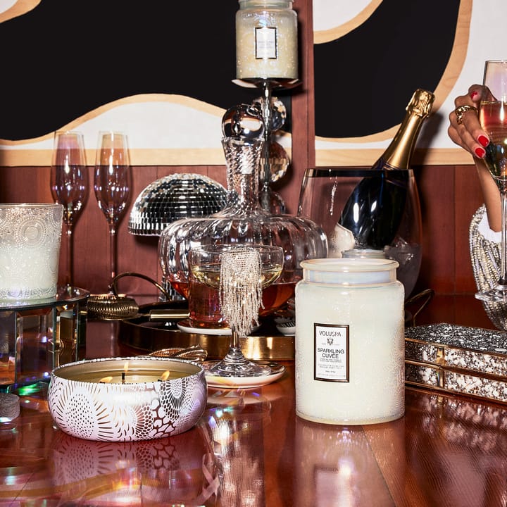 香薰蜡烛 玻璃制 jar 100 hours, Sparkling Cuvée Voluspa
