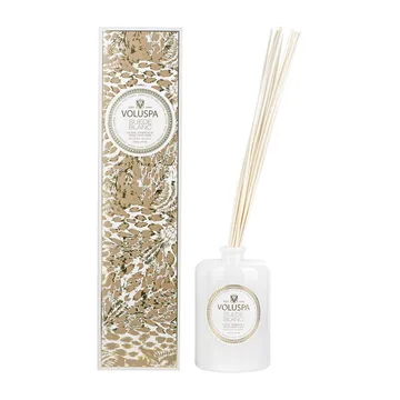 Maison Blanc 香薰藤条177ml - 白色绒面香 - Voluspa
