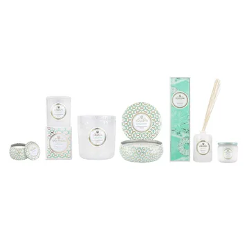 Maison Blanc 三芯铁盒香薰蜡烛40小时 - Laguna - Voluspa
