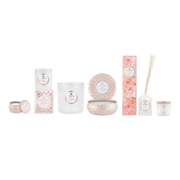 Maison Blanc 三芯铁盒香薰蜡烛40小时 - 西条柿香 - Voluspa
