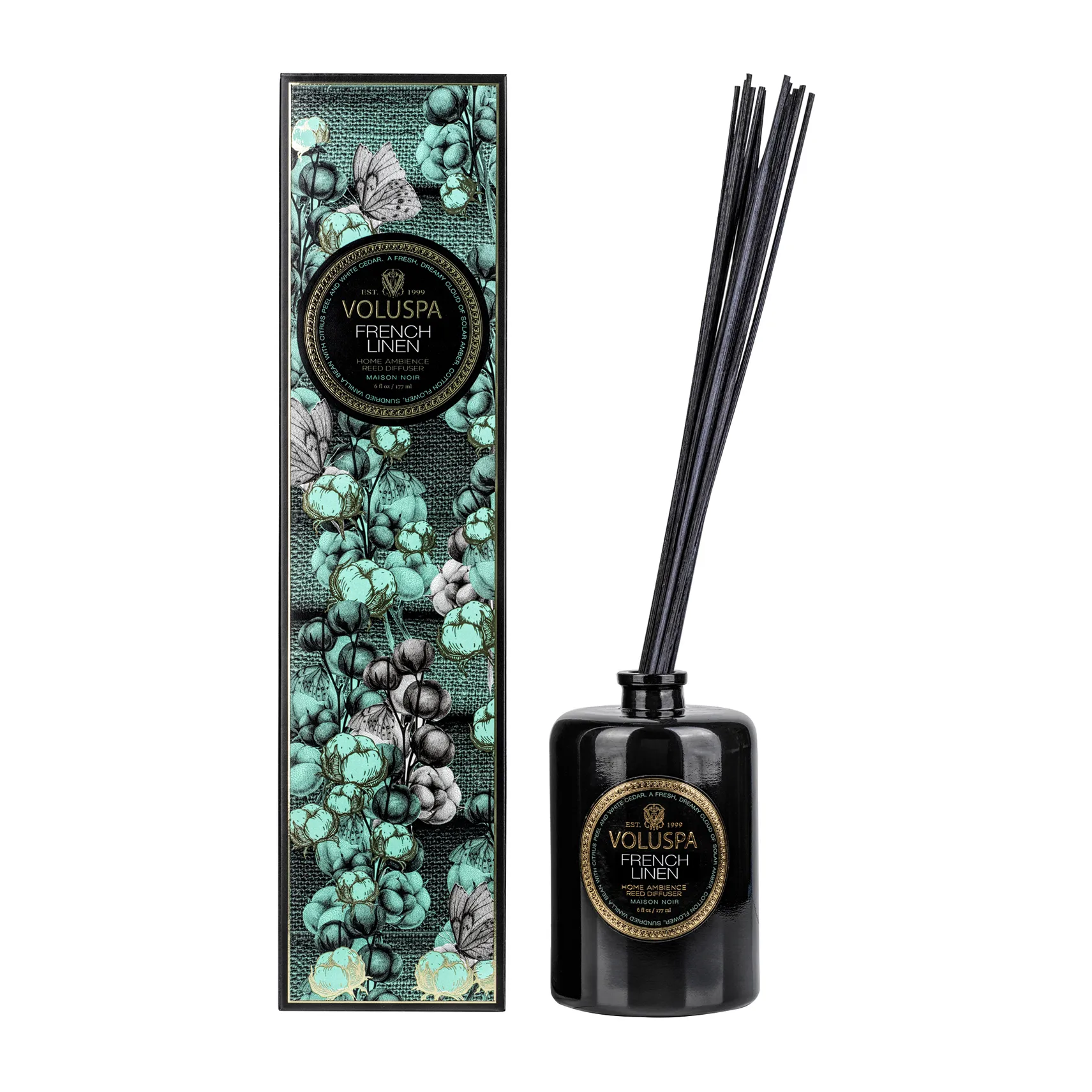 Maison Noir fragrance sticks 177 ml, French Linen Voluspa