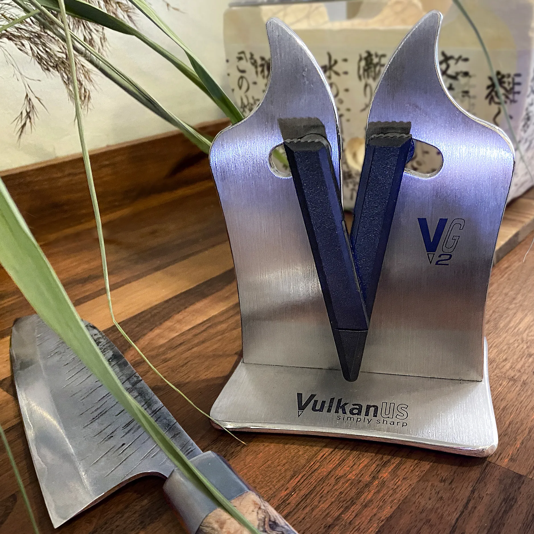 Vulkanus VG2 Professional 磨刀器, 不锈钢 Vulkanus