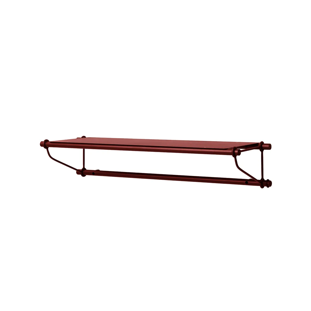 Parade 北欧简约风格置物架, 氧化铁红色_1 shelf Warm Nordic
