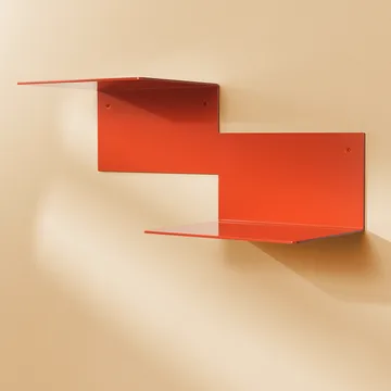 Repeat 北欧简约风格置物架 - 铁锈红色_left - Warm Nordic