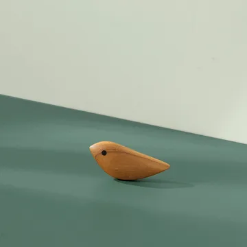 Twirling Bird 小号装饰品 - 柚木 - Warm Nordic