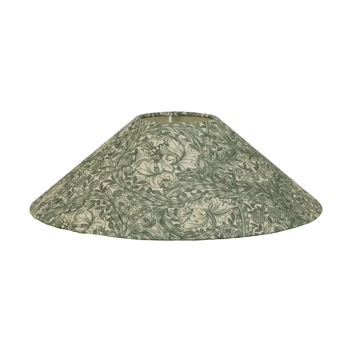 扁平灯罩 - 非洲万寿菊 绿色，直径36x10cm - Watt & Veke
