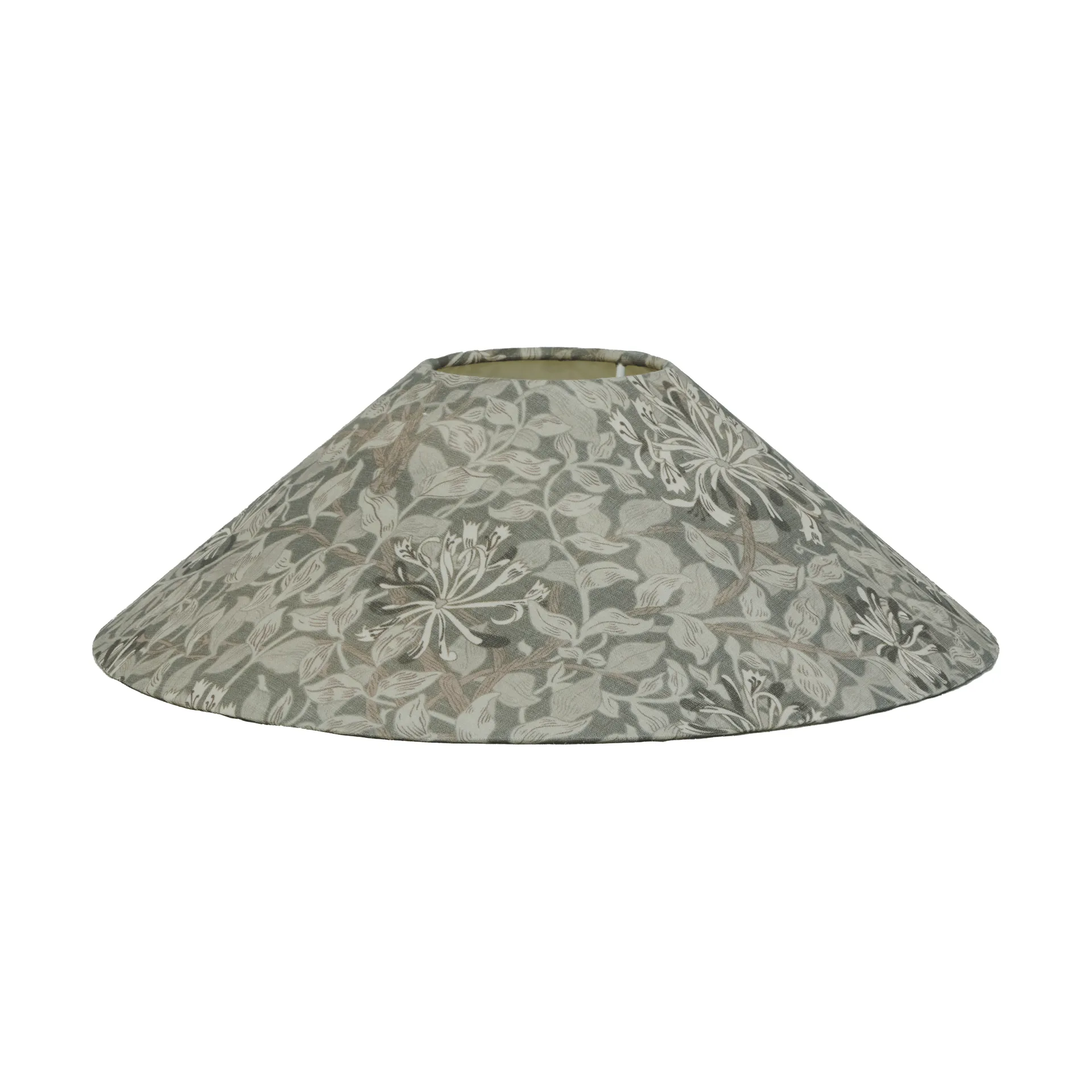 扁平灯罩, 金银花米色，Ø36x10cm Watt & Veke