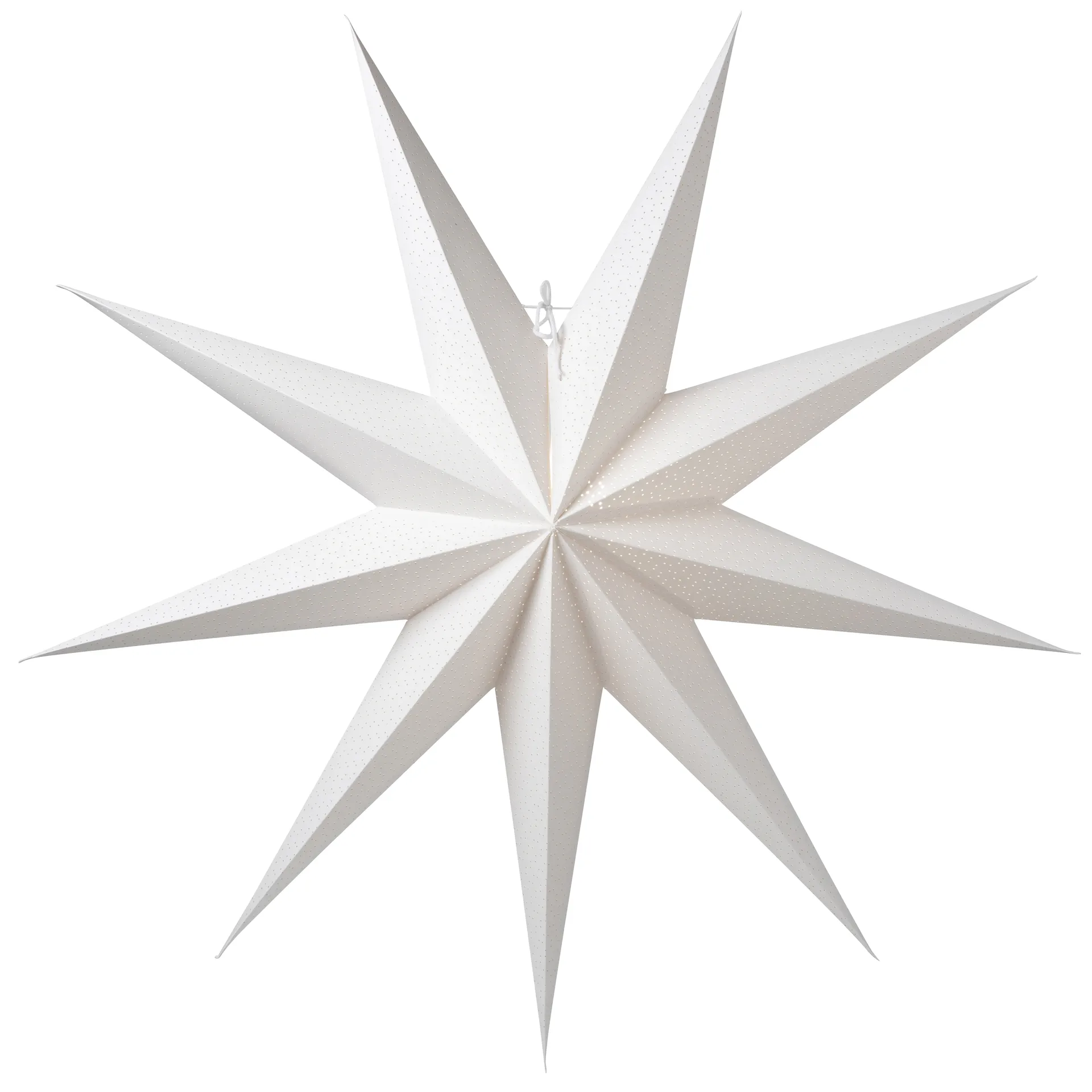 Aino Slim 纤薄款白色圣诞星星灯, 100cm Watt & Veke