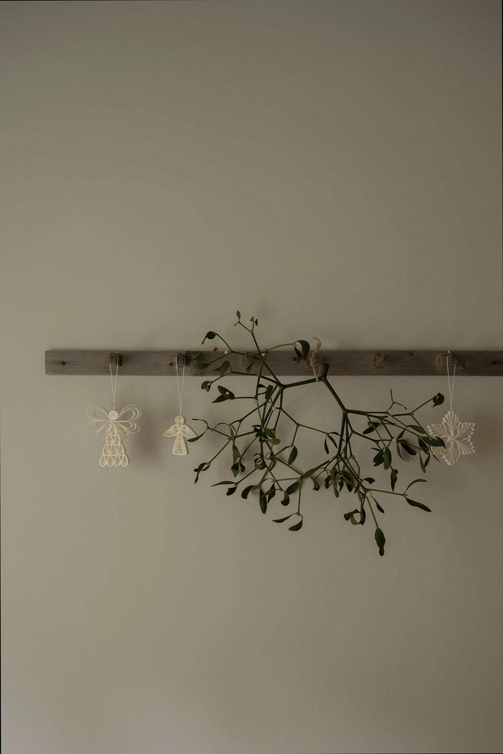 Angel mix Christmas decorations 三件套装, White Watt & Veke