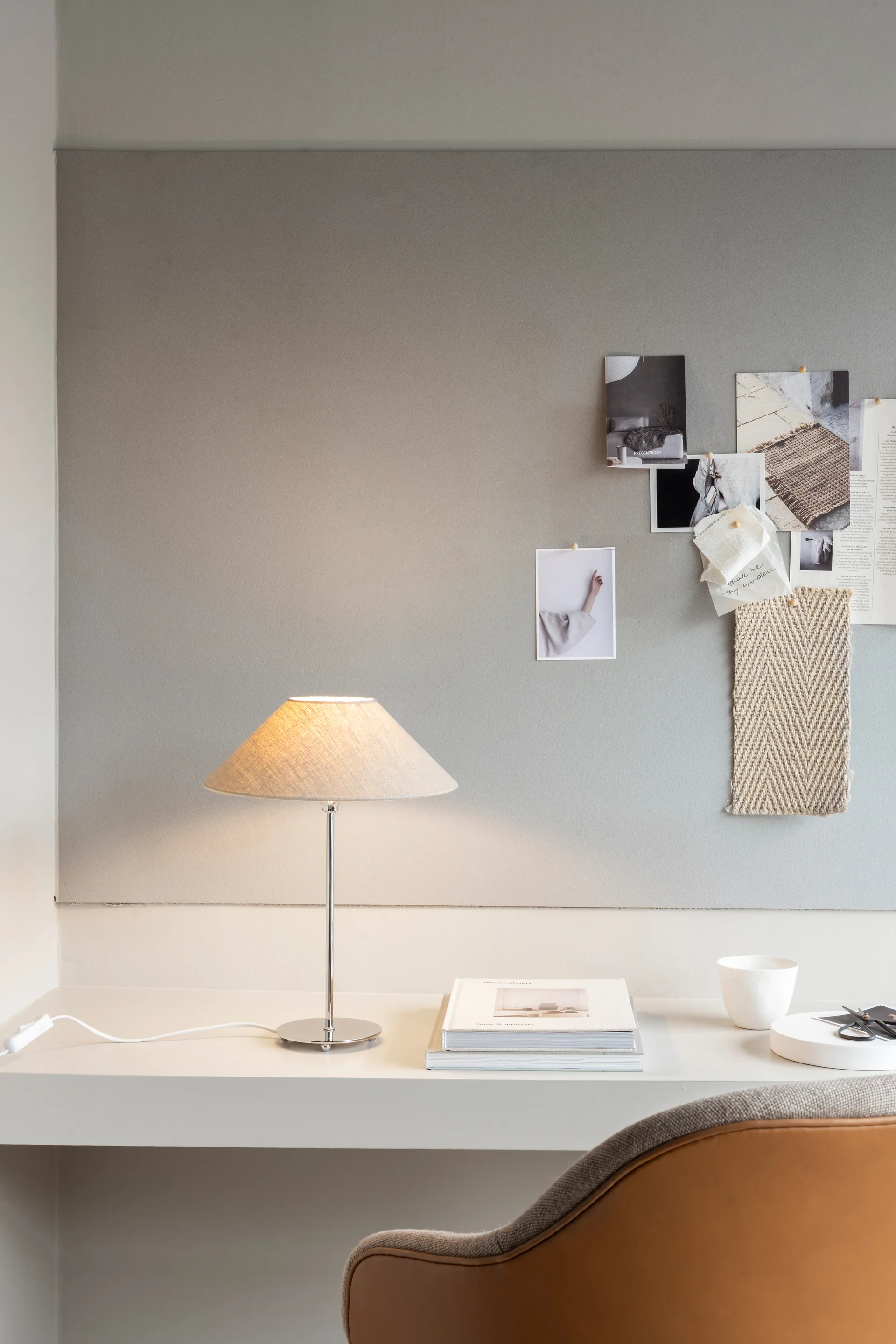 Basic flat 灯罩 Ø30 cm, 原色/自然色 Watt & Veke