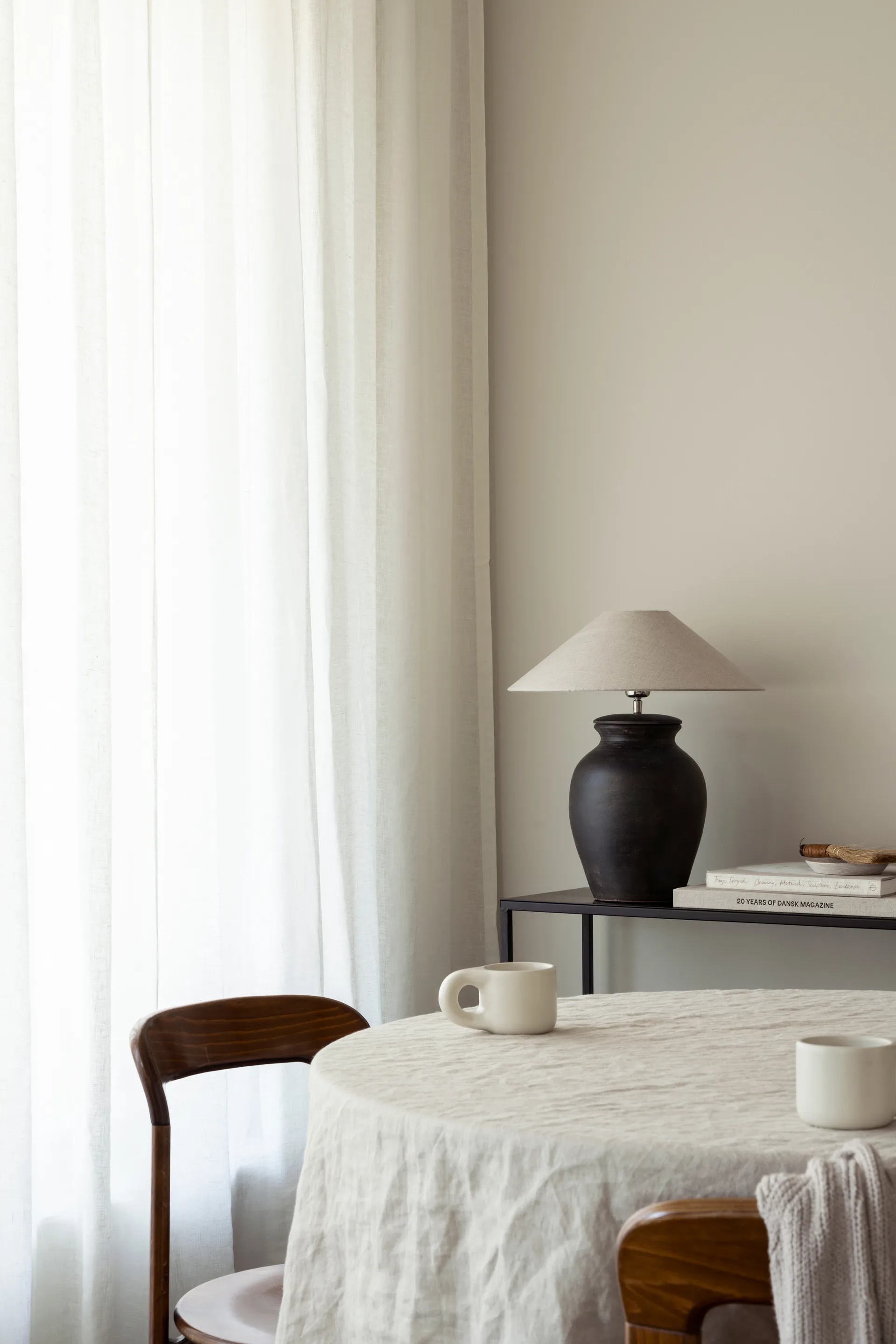 Basic flat 灯罩 Ø42 cm, 原色/自然色 Watt & Veke