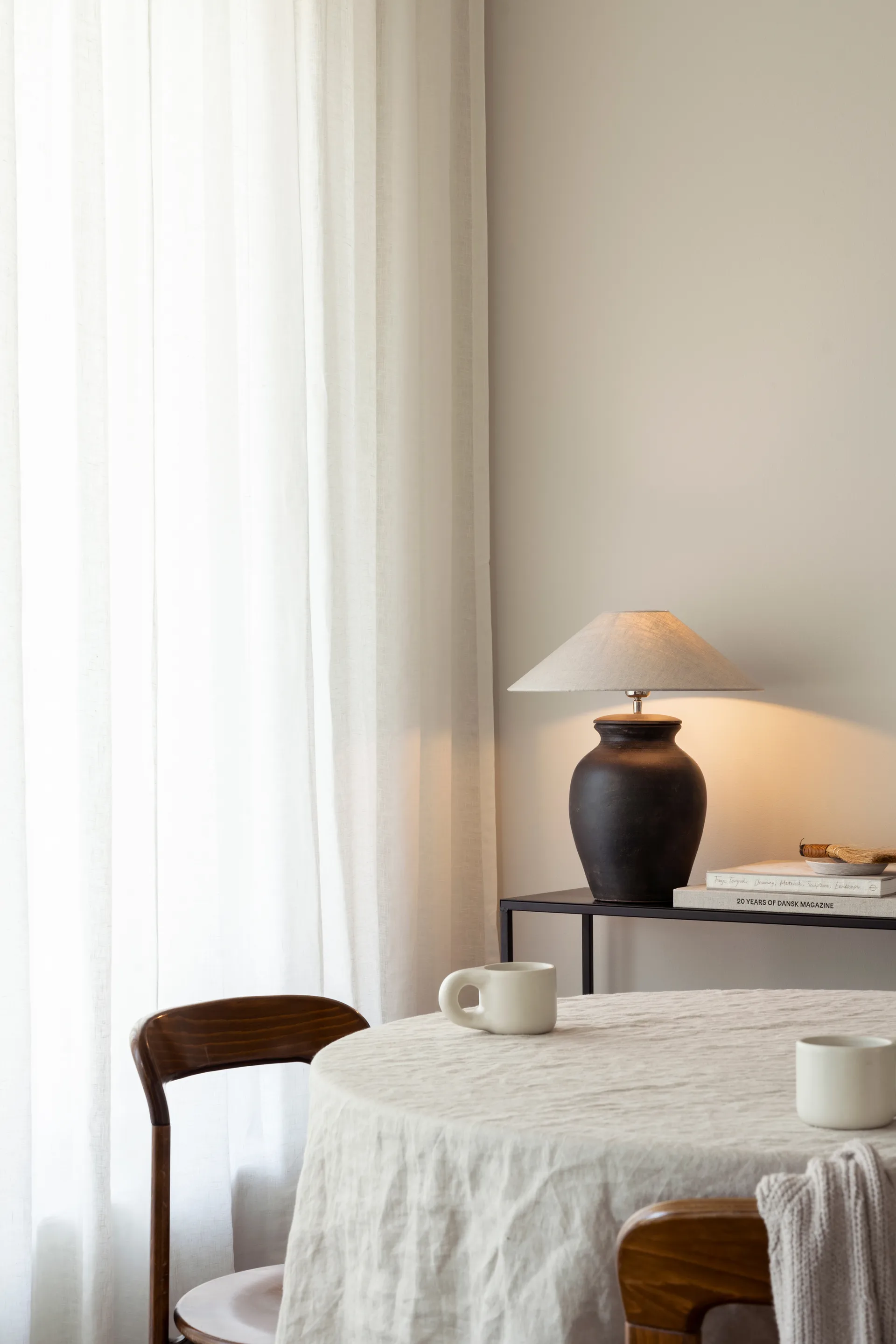 Basic flat 灯罩 Ø42 cm, 原色/自然色 Watt & Veke