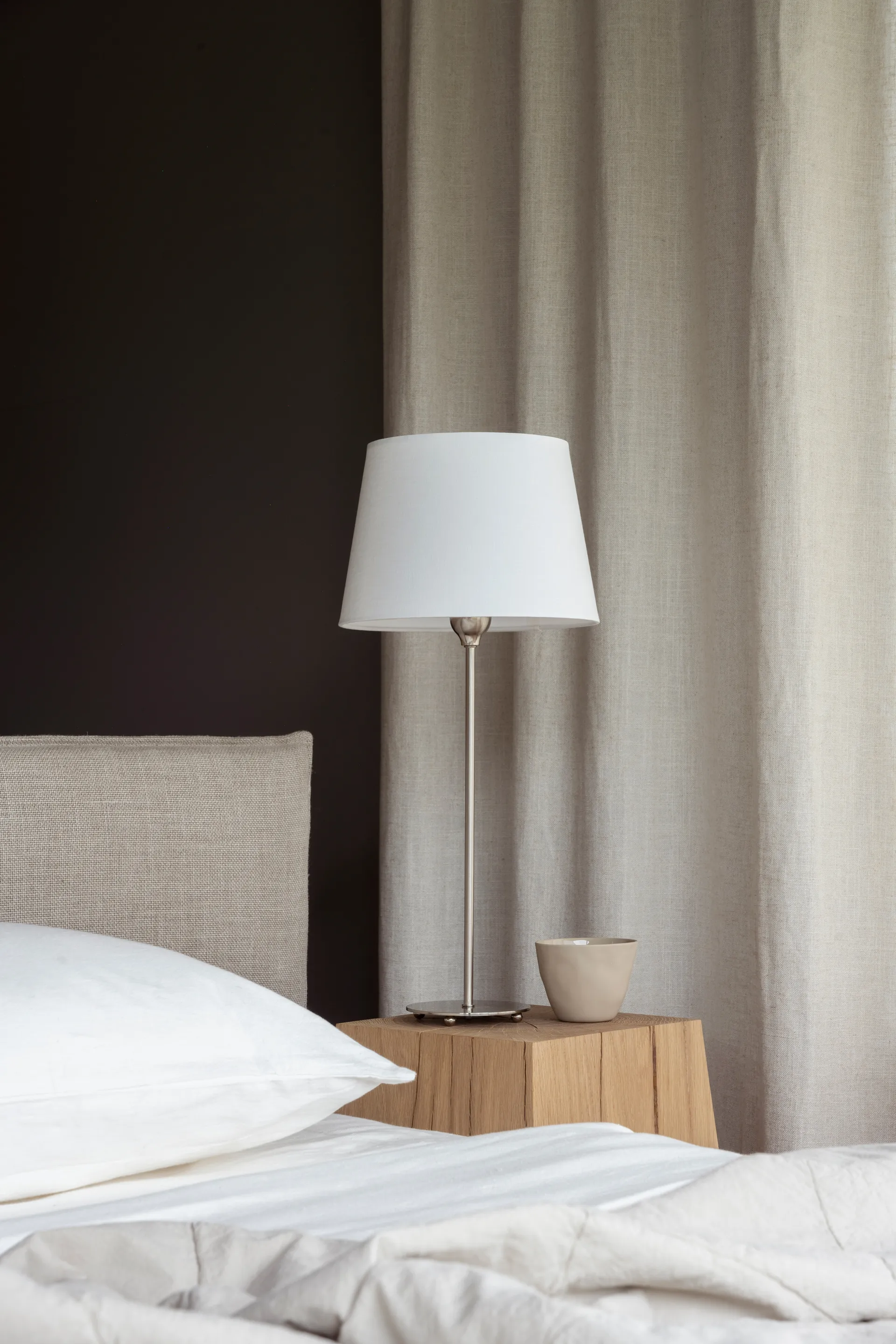 Basic straight 灯罩 Ø26 cm, 白色 Watt & Veke