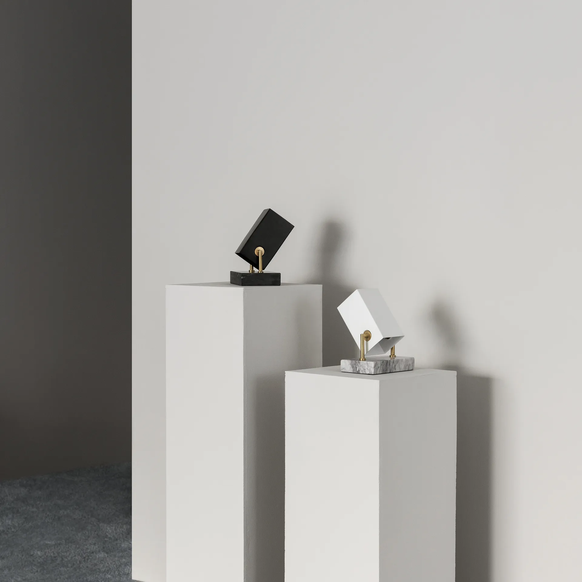 Box floor spotlight, matte 白色 Watt & Veke