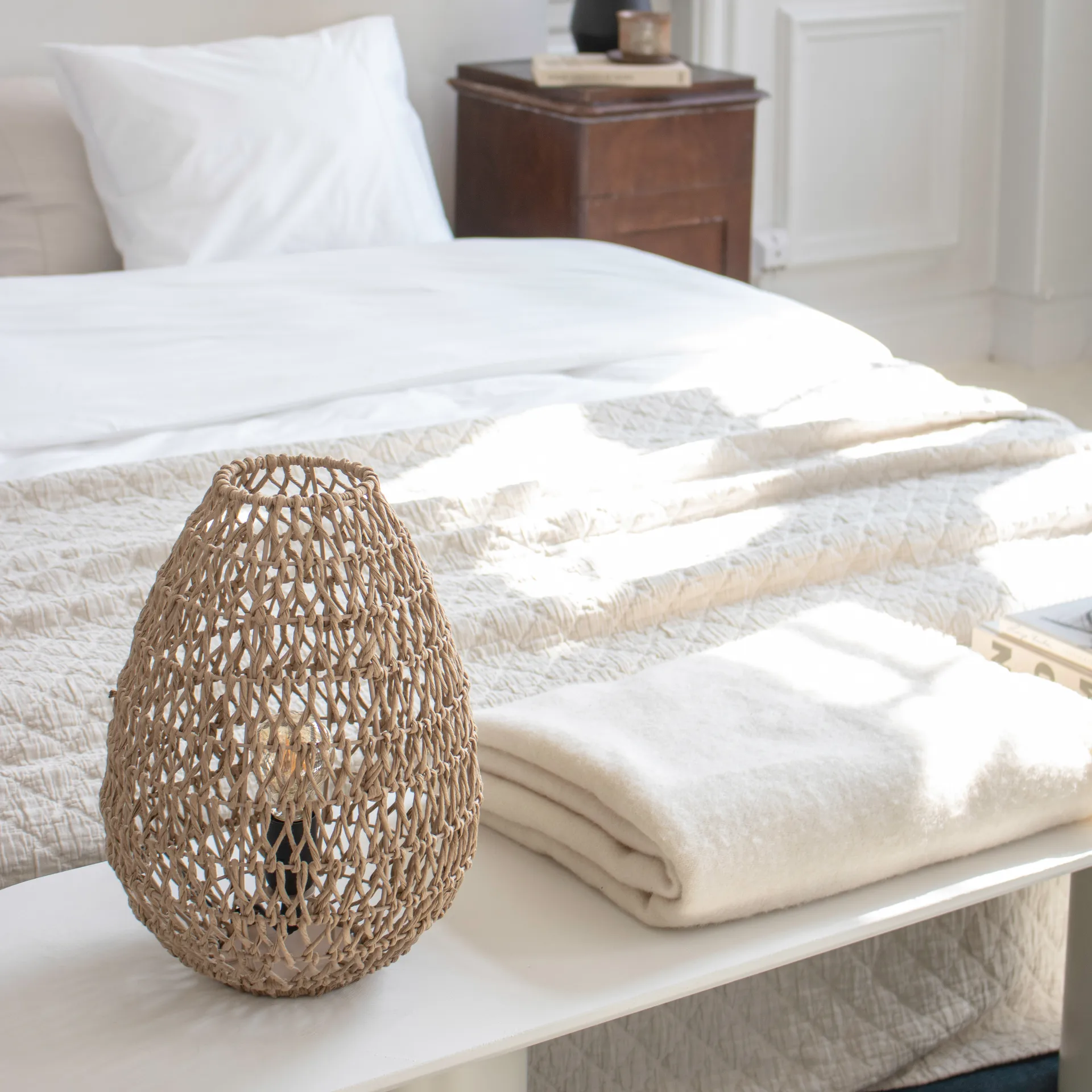 Buster 台灯 Ø27 cm, nature Watt & Veke