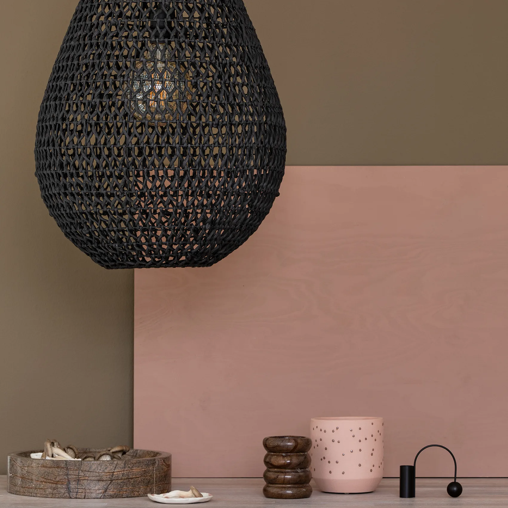 Buster 灯 shade Ø45 cm, 黑色 Watt & Veke