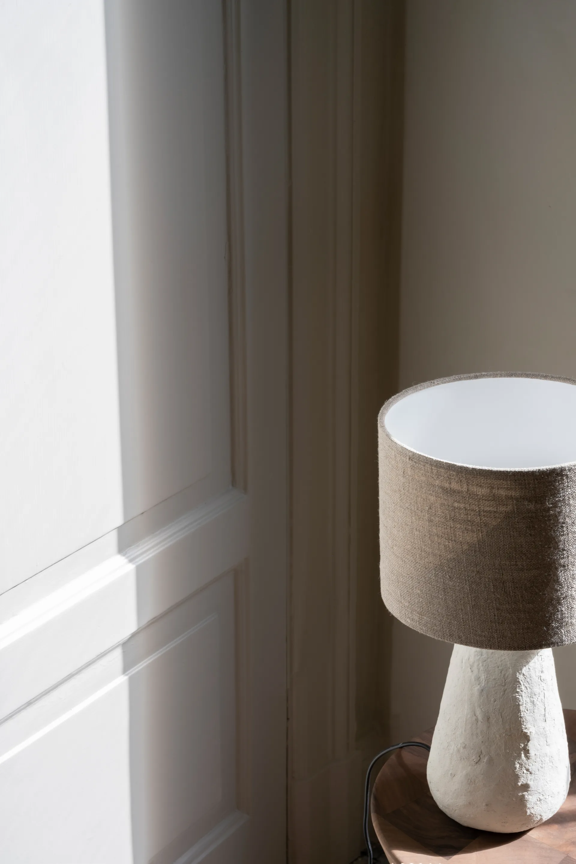 Cora 台灯 35 cm, White-nature Watt & Veke