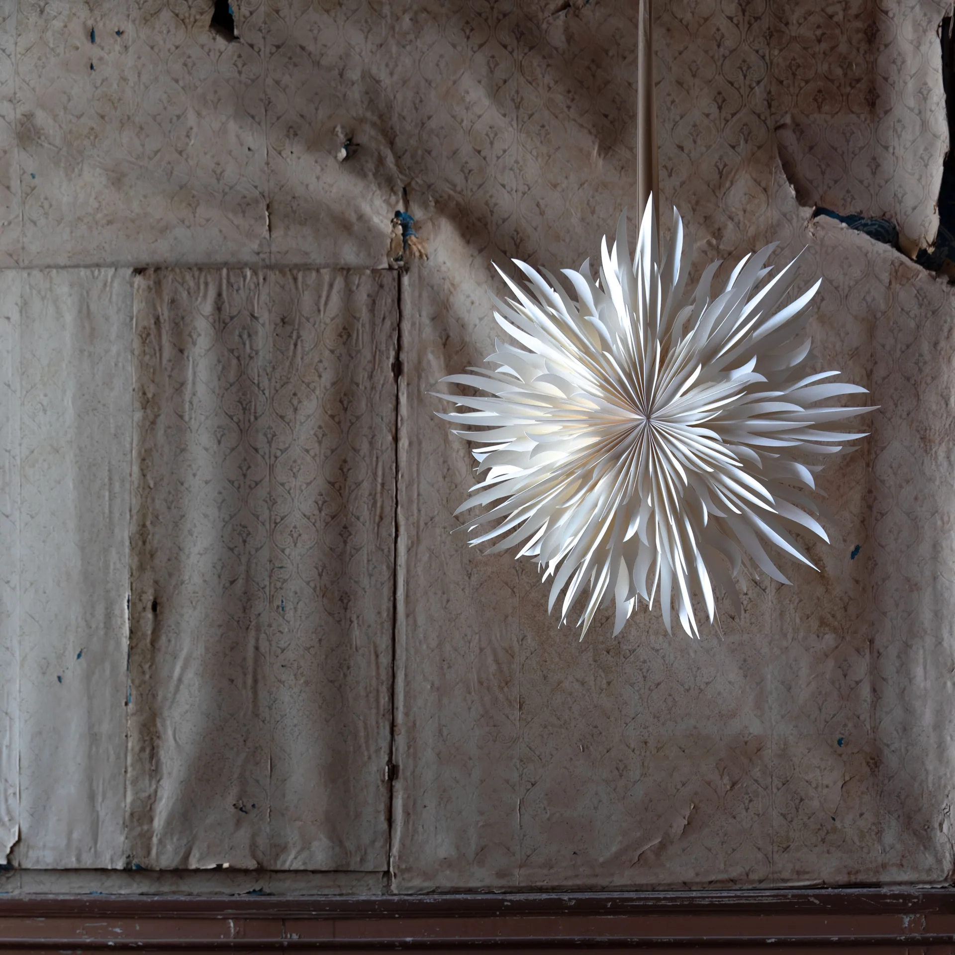 Eldig Christmas star Ø70 cm, 白色 Watt & Veke