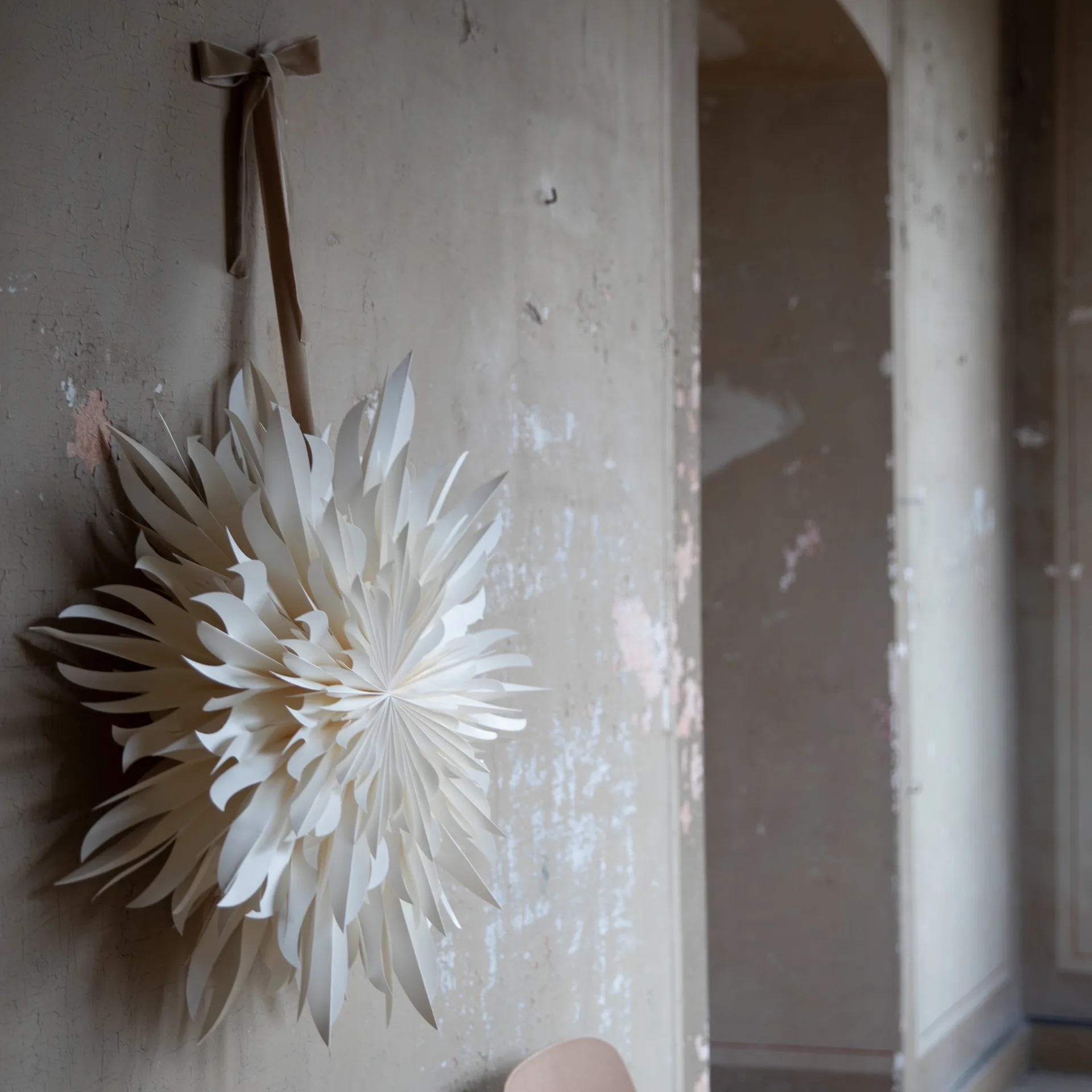 Eldig Christmas star Ø70 cm, 白色 Watt & Veke