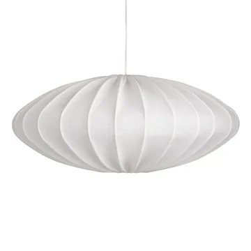Ellipse 亚麻灯罩65cm - 白色 - Watt & Veke