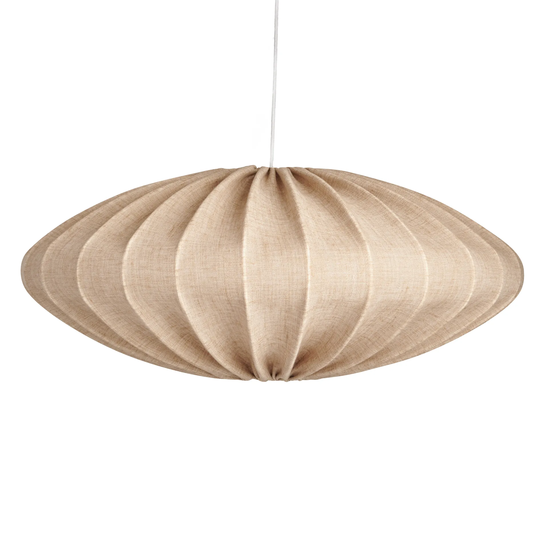 Ellipse 亚麻灯罩65cm, 沙色 Watt & Veke
