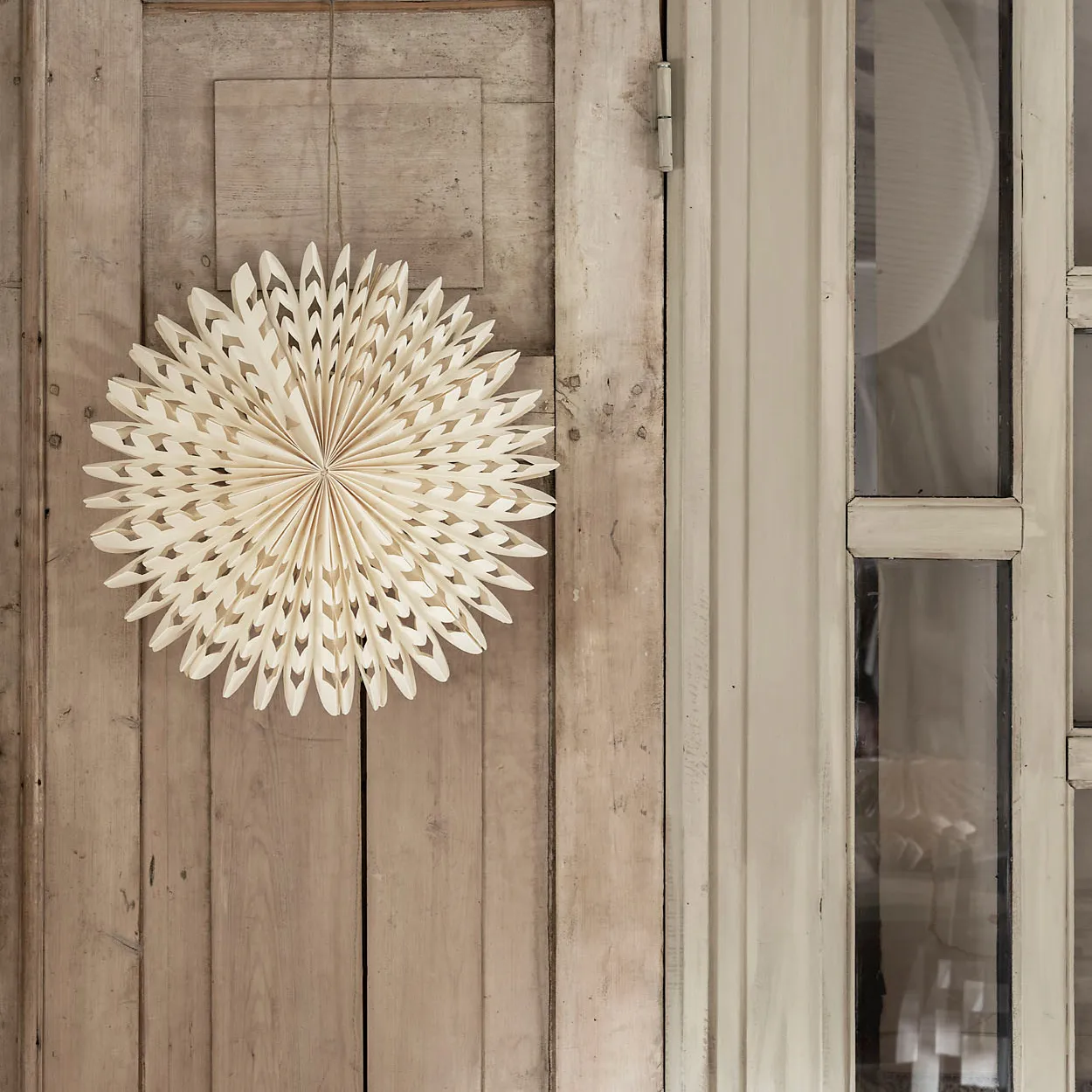 Elvira advent star 45 cm, 白色 Watt & Veke