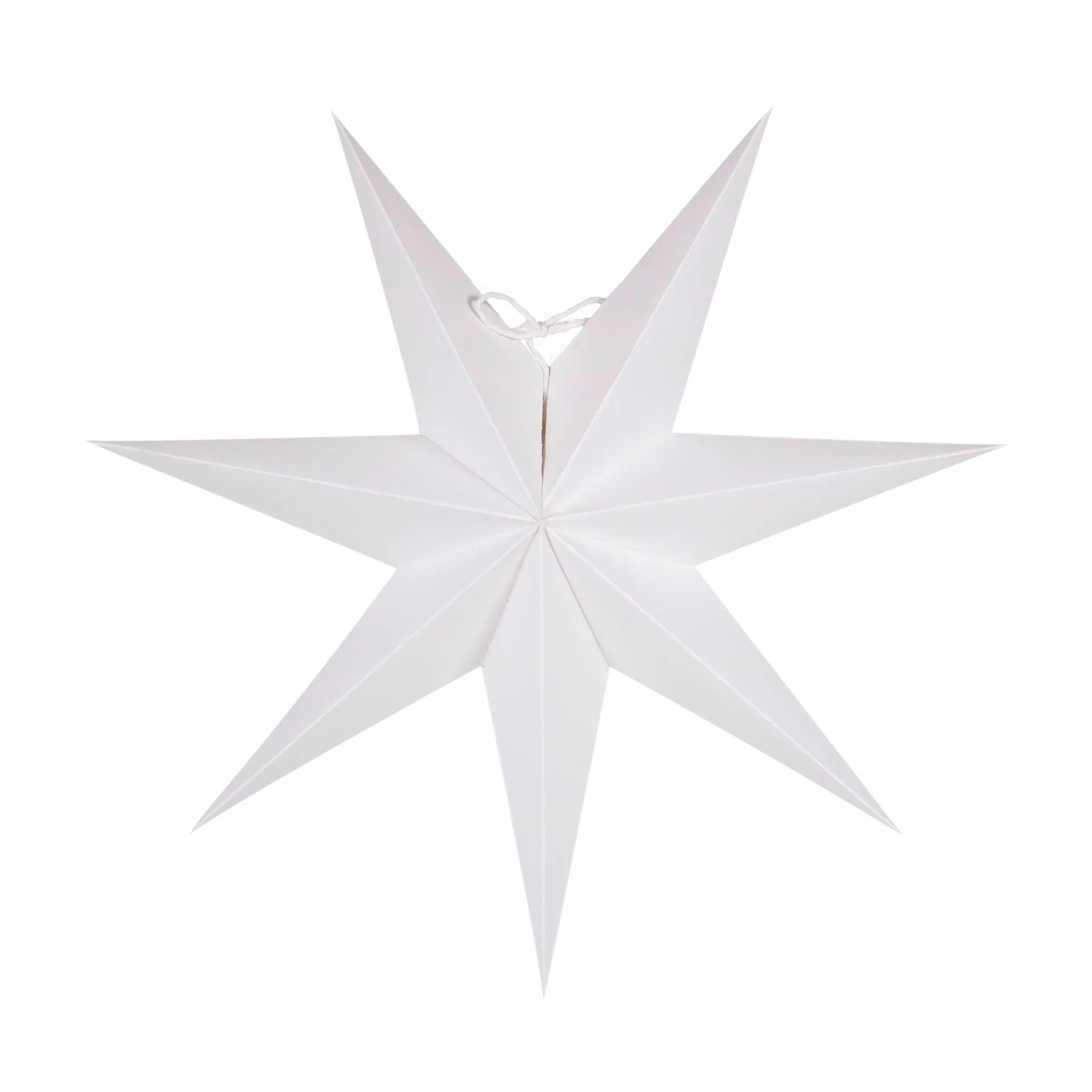 Greta 格蕾塔白色圣诞星星灯, 44cm Watt & Veke
