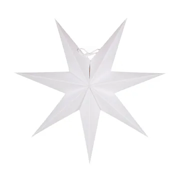 Greta 格蕾塔白色圣诞星星灯 - 44cm - Watt & Veke