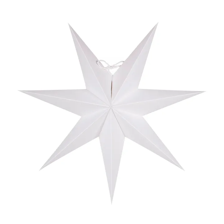 Greta 格蕾塔白色圣诞星星灯 - 44cm - Watt & Veke