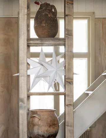 Greta 格蕾塔白色圣诞星星灯 - 44cm - Watt & Veke