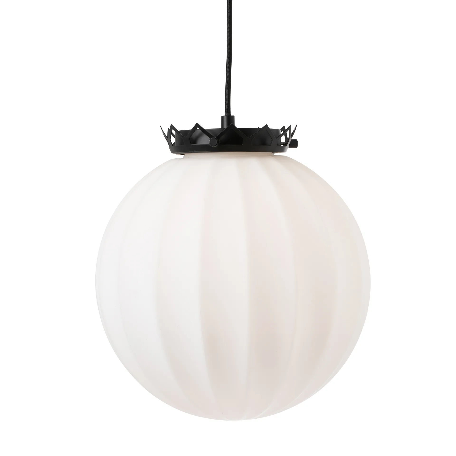 Karl Filip ceiling 灯, opal glass/黑色 Watt & Veke
