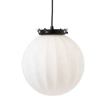 Karl Filip ceiling 灯 - opal glass/黑色 - Watt & Veke