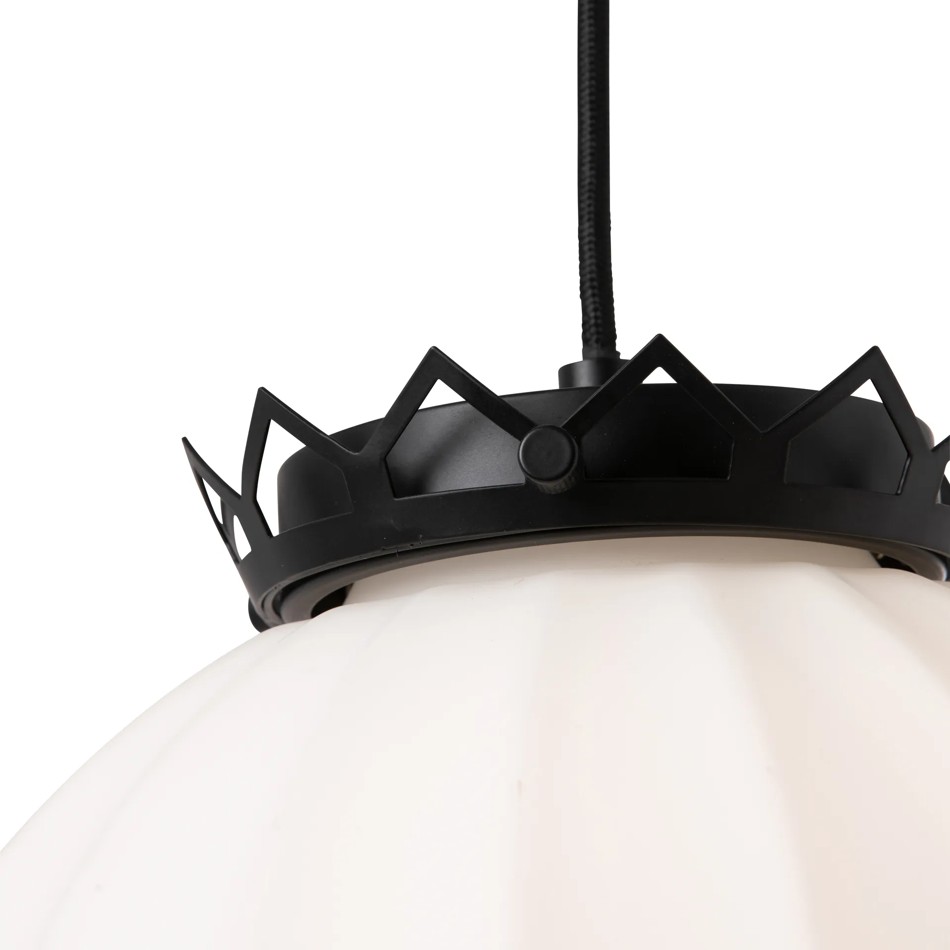 Karl Filip ceiling 灯, opal glass/黑色 Watt & Veke