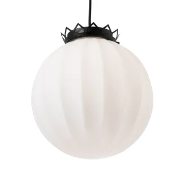 Karl Filip ceiling 灯 - opal glass/黑色 - Watt & Veke