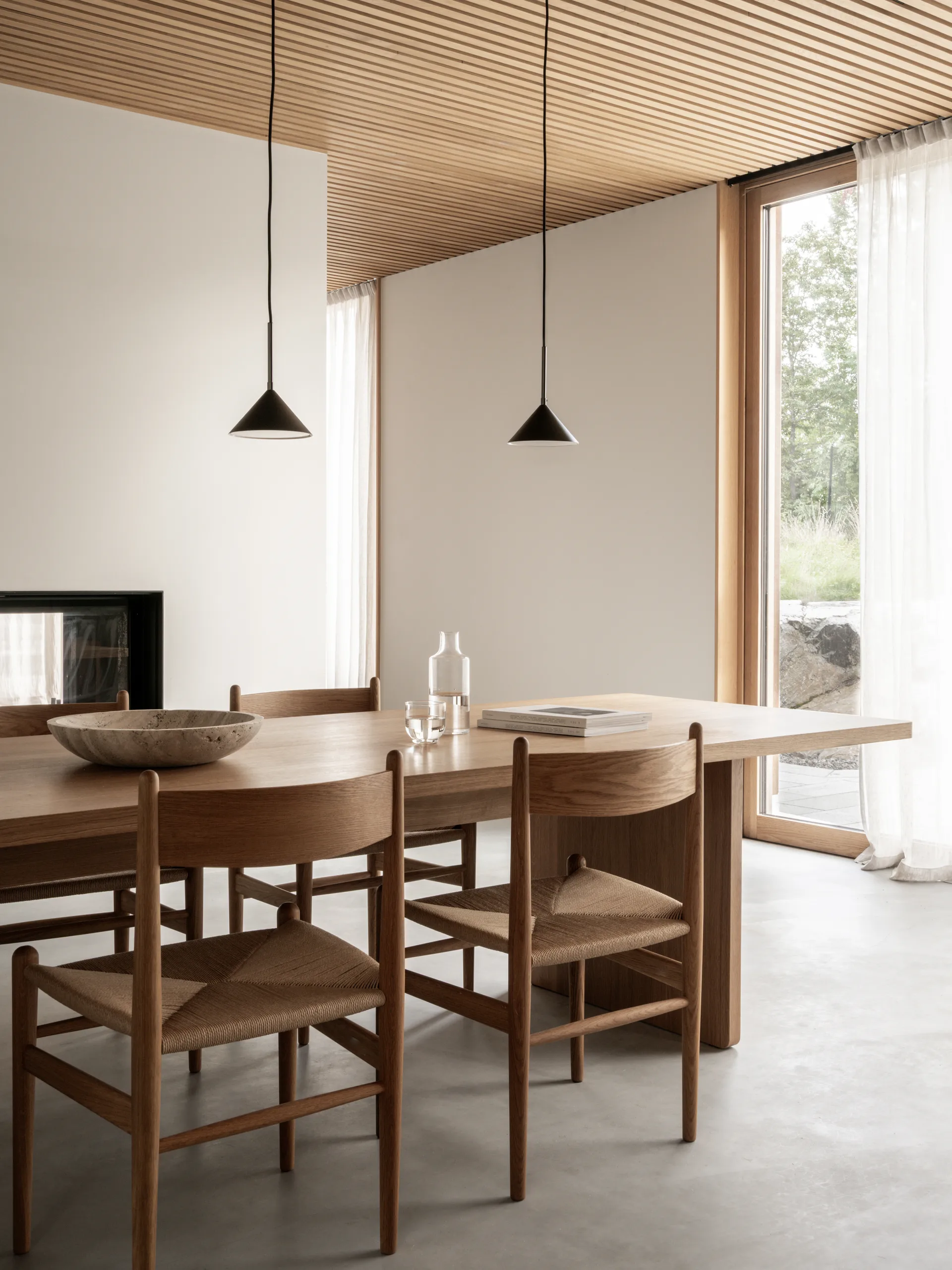 Kuro 吊灯, 黑色, Ø17x9 cm Watt & Veke