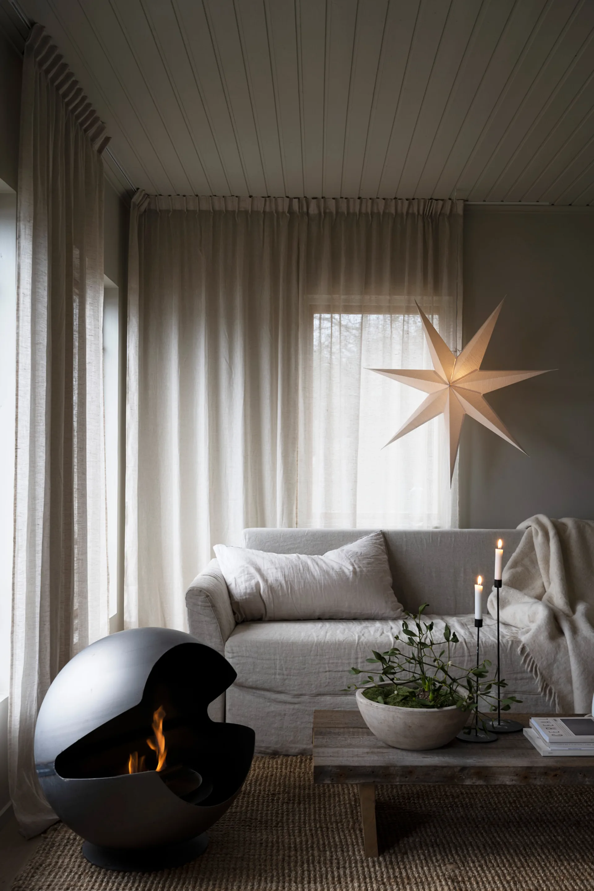 Mira advent star Ø100 cm, White Watt & Veke