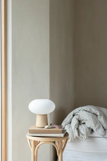 Olivia 北欧简约台灯直径25.5cm - 自然色 - Watt & Veke